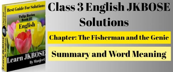 The Fisherman and the Genie Class 3rd Summary