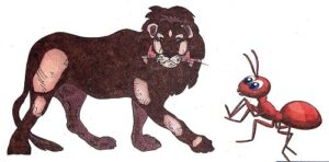 The Mighty Ant a lion class 3rd