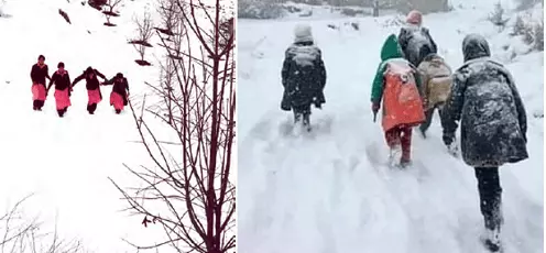 moving-on-the-snow_going_to_school_Class_4_evs