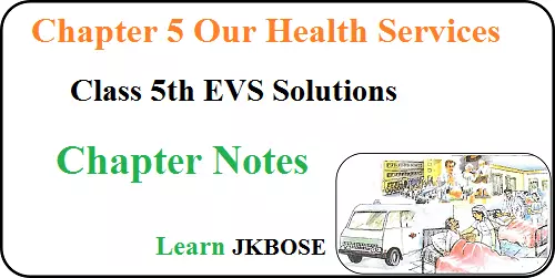 Our-Health-Services-Class-5-EVS-Chapter-Notes