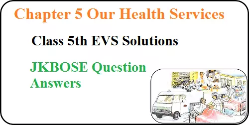 Our-Health-Services-Class-5-EVS-Question-Answers