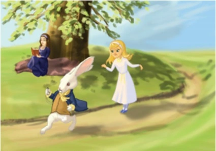 Tulip-English-Class-7th-chapter-4-A-Mad-Tea-Party