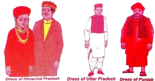 Dress-of-Himachal-UP-and-Punjab
