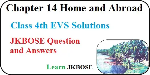 Home-and-Abroad-Class-4-EVS-Question-Answers