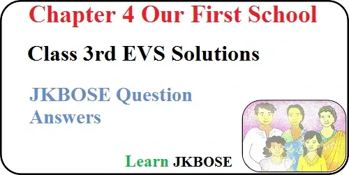 Our-First-School-Class-3rd-EVS-Question-Answers