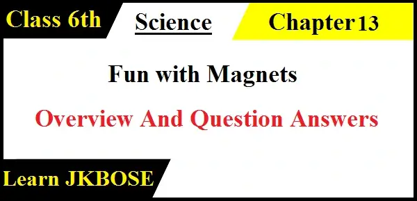 Fun-with-Magnets-Class-6th-Question-Answers