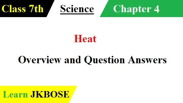 Heat Class 7th Question Answers