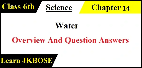 Water-Class-6th-Question-Answers