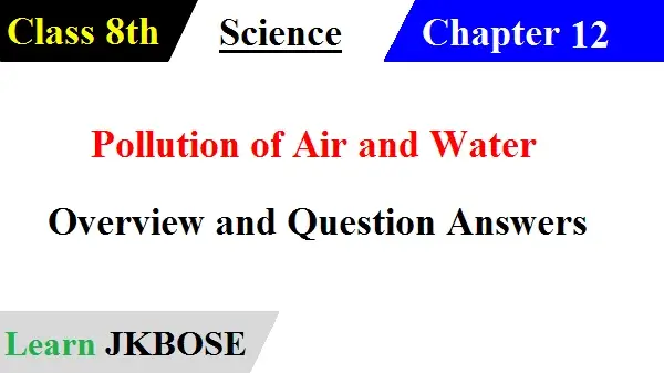 Pollution-of-Air-and-Water-Class-8-Question-Answers