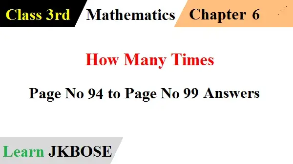 How-Many-Times-Answers-Page-No-94-to-Page-No-99