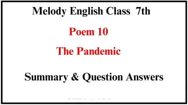 The-Pandemic-Poem-10-Summary-and-Question-Answers